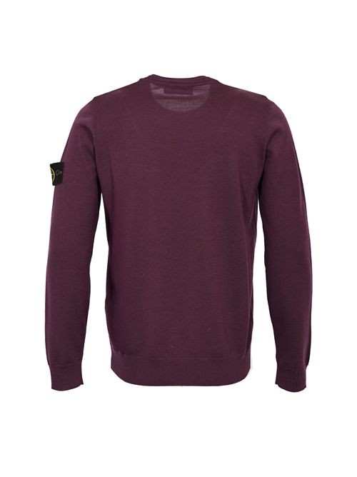 Maglione 5100071 in pura lana RWS Amaranth STONE ISLAND | 5100071S00C4V0017